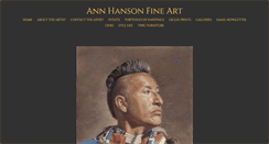 Desktop Screenshot of annhanson.com